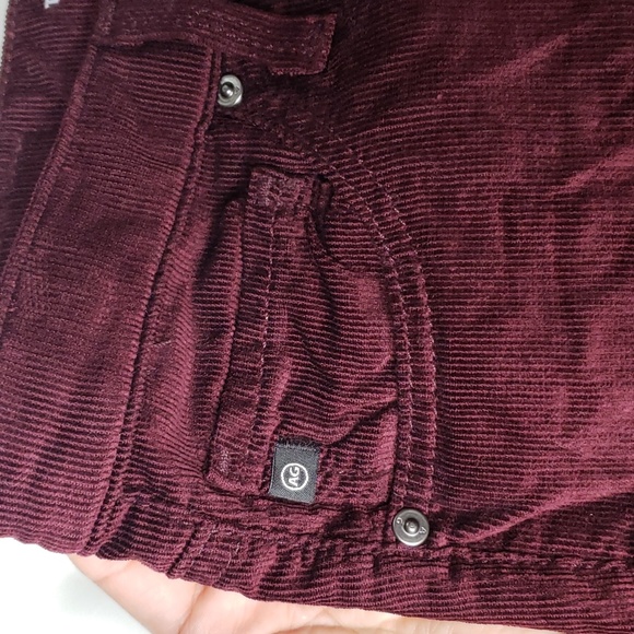 AG Adriano Goldschmied The Legging Low Rise Skinny Corduroy Jeans Size 26 Y2K - Picture 15 of 16